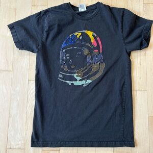Billionaire Boys Club Men’s Appliqué Logo Cotton Black - Medium, very worn logo!